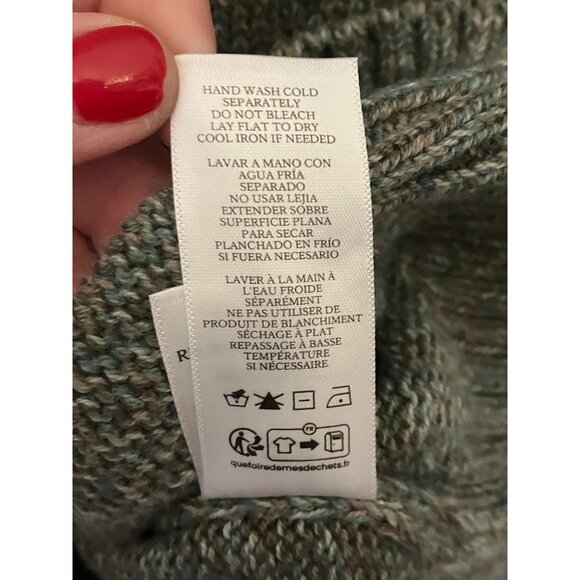 Rails Men Donovan Oregano Herringbone Old Money Designer Sweater XL Green FA NWT - Picture 8 of 12